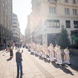 Fronleichnam 2025 / Erzdiözese Wien/ Schönlaub