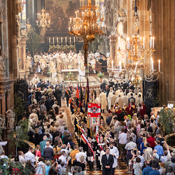 Fronleichnam 2025 / Erzdiözese Wien/ Schönlaub